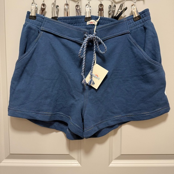 Faherty Navy Blue Bondi Women's Shorts